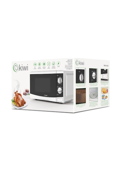 Kiwi KMO-4243 Buz Çözme Özellikli 700 W 20 LT Mikrodalga Fırın