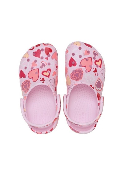 Crocs Classic Vday Clog T Çocuk Terlik-33541 Pembe
