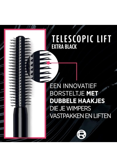 Telescopic Lift Extra Black Maskara Çok Renkli