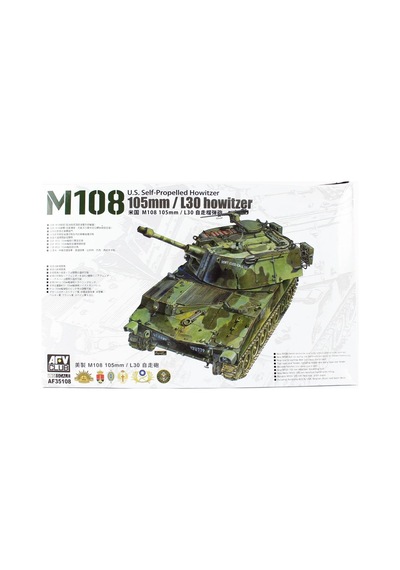 1/35 M108 105mm Kundağı Motorlu Tankı Maketi, Afv Club 35108