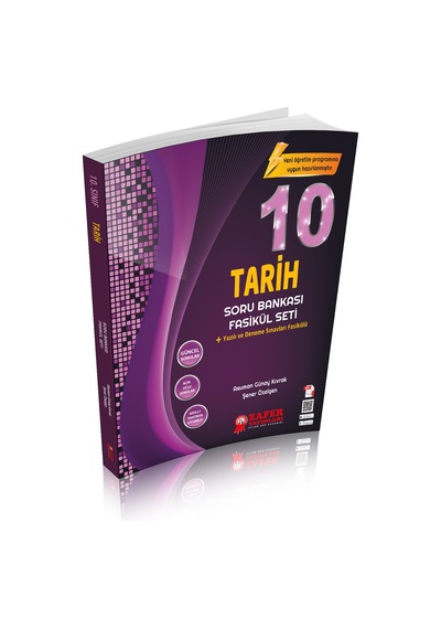Zafer Yayınları 10. Sınıf Tarih Soru Bankası Fasikül Seti - Yeni