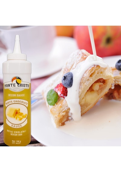 Monte Cristo Beyaz Çikolata Dekor Sos 750 G