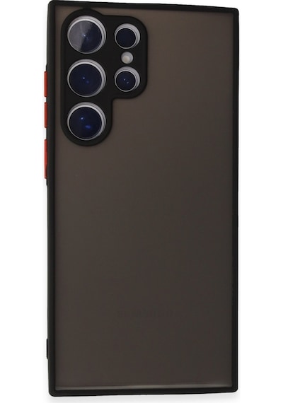 Samsung Galaxy Uyumlu, S24 Ultra Kılıf Montreal Silikon Kapak - Siyah