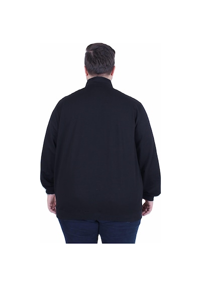 Moc Grande Mocgrande Büyük Beden Basic Mevsimlik Fermuarlı Sweatshirt 22750 Sıyah Siyah Moc Grande Mocgrande Büyük Beden Basic Mevsimlik Fermuarlı Sweatshirt 22750 Sıyah Siyah