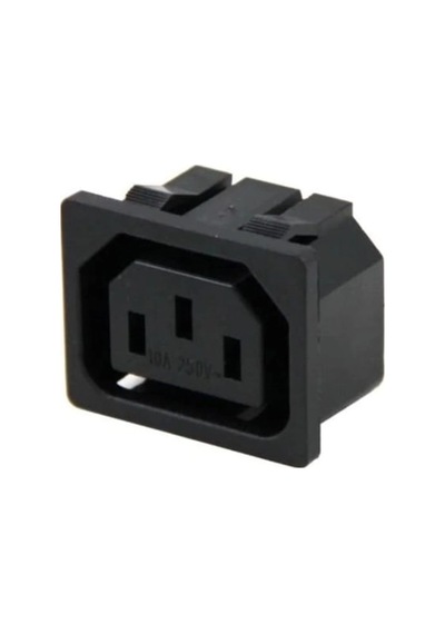 Mr-212d Bilgisayar Power Soket Dişi Kulaksız C15 Fiş Söketi