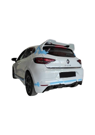 Renault Clio 5 Arka Ek Plastik Boyasız