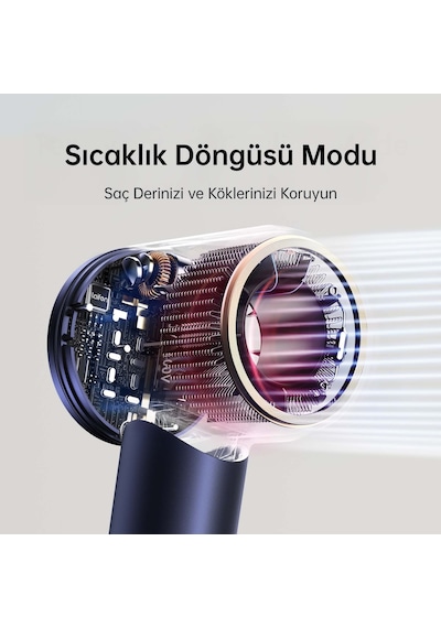 Laifen Swift Premium Saç Kurutma Makinesi- Golden Blue