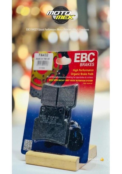 Shiver 750 Gt Ön 09-10 Ebc Fa432 Yüksek Performans Motor Balatası Güçlü Frenleme