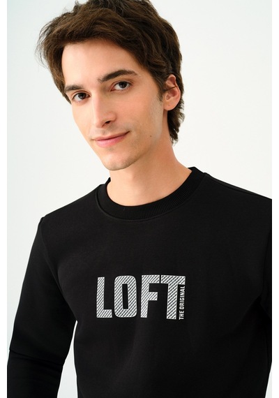 Loft Erkek Sweatshirt Lf2037697 BEYAZ