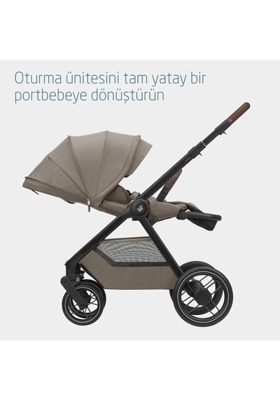 Maxi-Cosi Oxford Çift Yönlü Seyahat Sistem Olabilen Bebek Arabası Twillic Truffle
