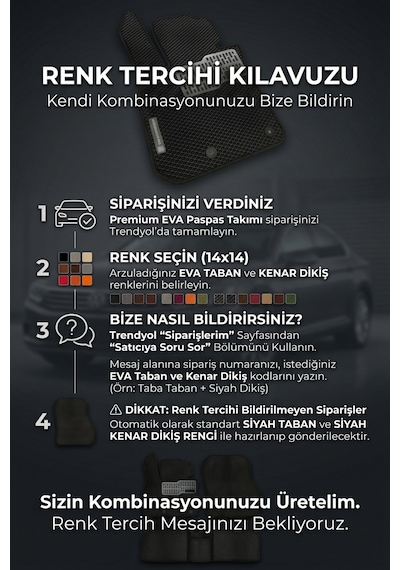 Volvo Xc70 2007-2016 Araca Özel 3d Havuzlu Eva Paspas Tam Set 5 Parça