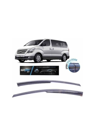 Hyundai H1 Mugen Cam Rüzgarlığı Tüm Modeller 2'li Sunplex