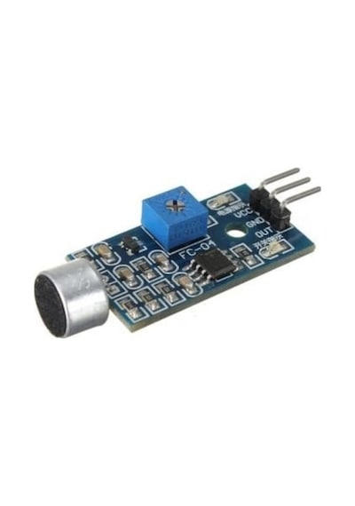 Arduino Ses Sensör Kartı - Mikrofon Sensörü Mavi