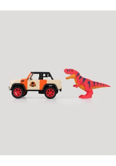 Let S Be Child Let S Drive Sesli Ve Işıklı Safari Aracı Dinozor Figürlü Oyuncak Seti Çok Renkli