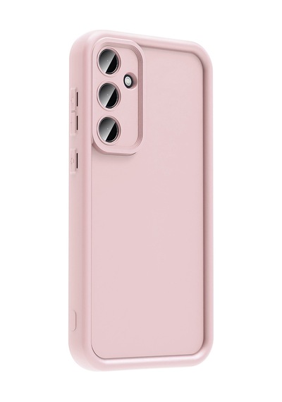 Galaxy Uyumlu A36 Kılıf Kamera Korumalı Zore Ananas Kapak Pembe