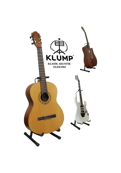 Klmp-sd Sap Dayamalı Gitar Sehpası / Gitar Standı - Klasik Akustik Elektro Gitar Sehpası