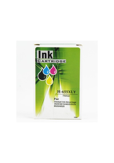 Fast Hp 655xl Sarı İnk Kartuş 15ml