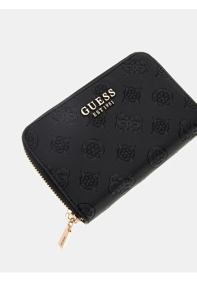Guess Phoebe 4g Ve Peony Logolu Kadın Cüzdan Swpd9665140 Siyah