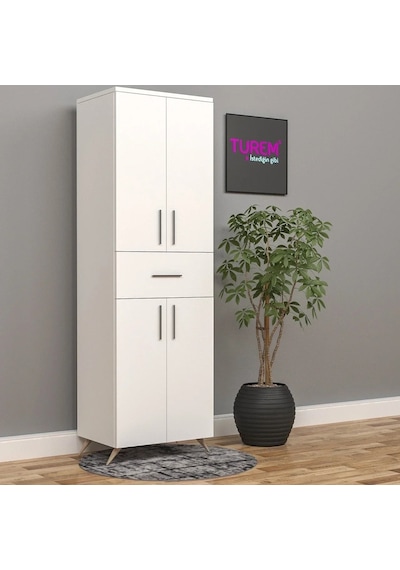 Home Çok Amaçlı Çekmeceli Dolap Mdf Siyah Home Çok Amaçlı Çekmeceli Dolap Mdf Siyah