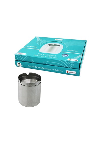 Yılmasteel Metal Kokusuz Dumansız Küllük- 20'li Paket