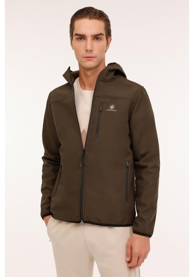 Lumberjack Bsc Sftshell 4pr Haki Su İtici Outdoor Casual Spor Mont Haki