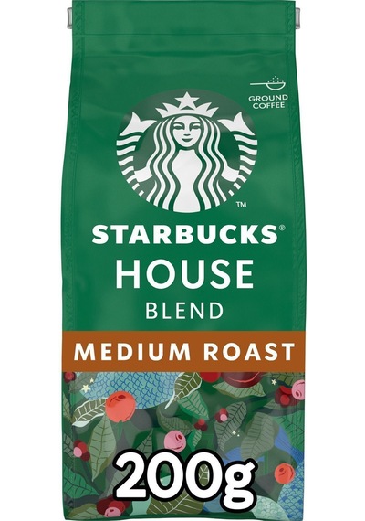 Starbucks House Blend Öğütülmüş Kahve 3x200g Öğütülmüş