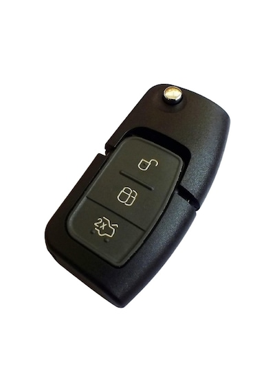 Ford Focus Uyumlu 2 Fiesta Fusion Anahtar Kumanda Kabı HU101 Uç Logolu