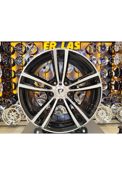 4 Adet Bk-5739 8 17 5 120 Et35 72.56 Black Mack Xl Jant Takım
