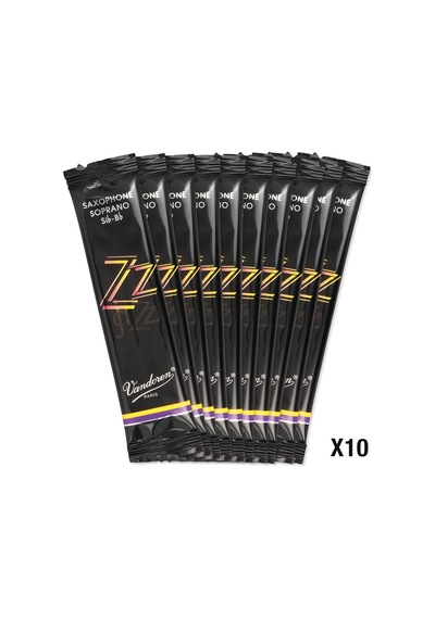 Vandoren Sr403 Soprano Sax Zz Reeds Strength 3 10'lu Kutu