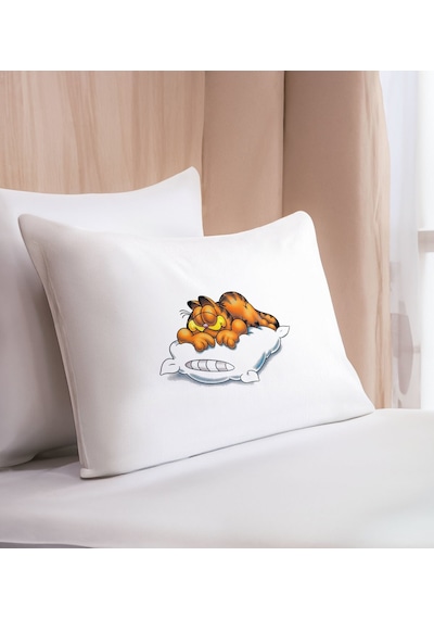 Bk Gift Eğlenceli Kedi Tasarımlı Pamuklu Yastık Kılıfı-5 50x70cm , Sevgiliye , Ev si, Tasarım Ev Tekstili