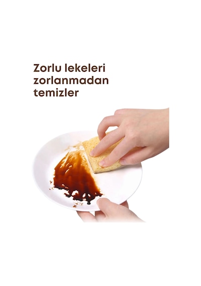 Grimorlife 5 Adet Lifli Düz Bulaşık Süngeri Özel Dokulu Dayanıklı Pinterest Mutfak Temizlik Süngeri Seti