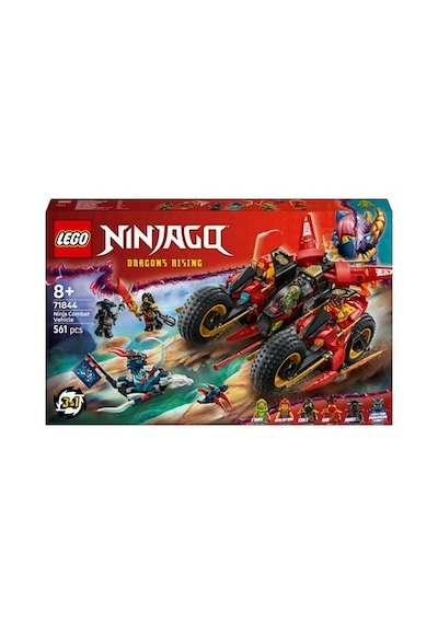 Lego Ninjago Temalı Savaş Aracı, 3'ü 1 Arada Set - 8 Yaş Üzeri