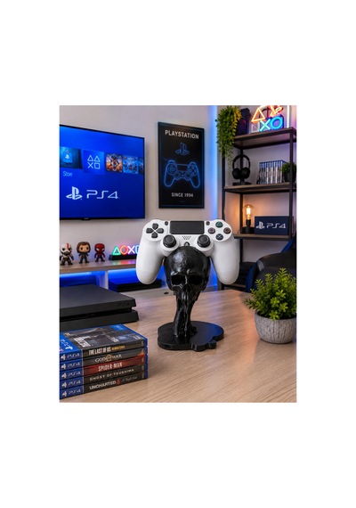 Playstation 4 Kuru Kafa Kol Standı Siyah