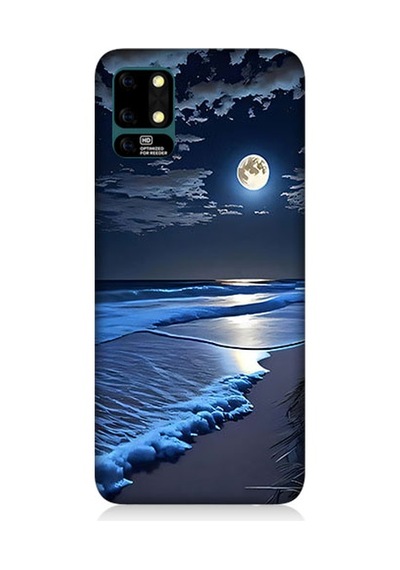 Reeder S19 Max Uyumlu Ayışığında Deniz Desenli Silikon Kılıf