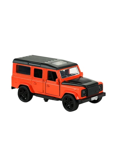 Die Cast Metal Çek Bırak Turuncu Jip