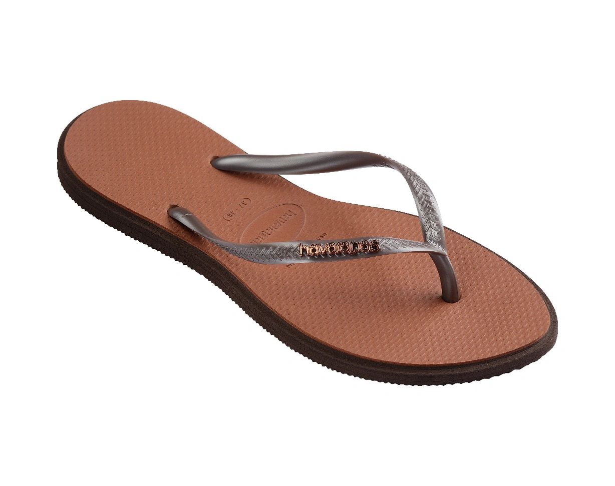 Havaianas Slım Point Kadın Terlik 4149584 Kahverengi