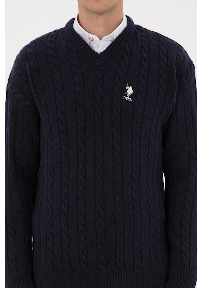 U.s. Polo Assn. Erkek Lacivert Kazak /triko 50315038-vr033 Lacıvert