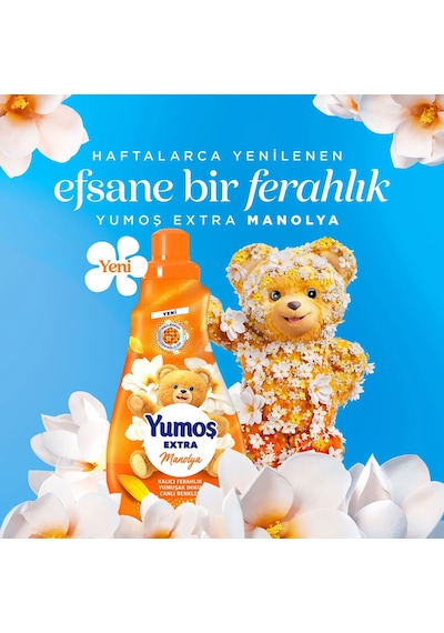 Yumoş Extra Çamaşır Yumuşatıcı 42 Yıkama Manolya 1008 Ml X1 Diğer 34966905