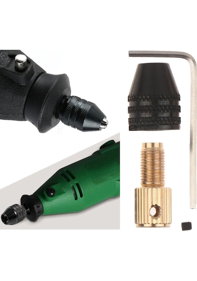 Motor Için Otomatik Mandren 3.17Mm Ve 2.4Mm Kaplinli Proje Ödev 374581496