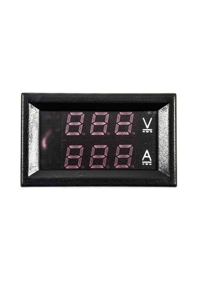 Tls Robotik 0.28 İnç 100v 50a Çift Ledli Kırmızı Voltmetre Ve Mavi Ampermetre