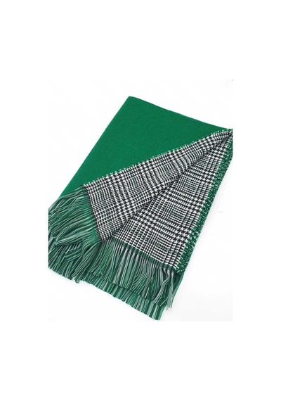 Ladycolor Çift Taraflı Ekose Atkı Şal Omuz Şalı 5541212544 Benetton