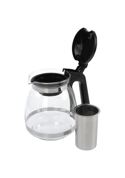 Çelik Süzgeçli Cam Demlik - 1500 Ml