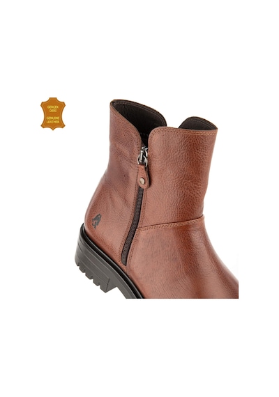 Hush Puppies Eretria 725029 Gerçek Deri, Anatomik, Kadın Bot Taba Taba