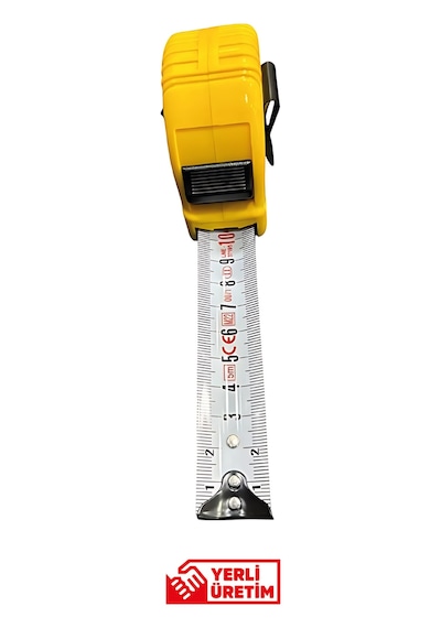 5x25 Mm Şerit Metre Dayanıklı Gövde, Hassas Ölçüm Ve Otomatik Kilitleme Mekanizması 5 M