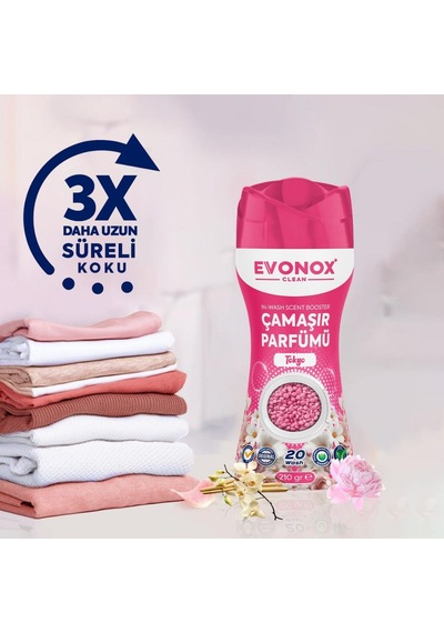 Evonox Clean Granül Çamaşır Parfümü & Çamaşır Yumuşatıcı Tokyo 210 Gr Tekli