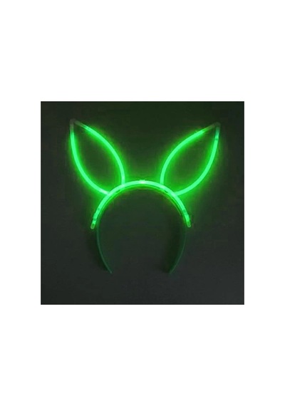 Karanlıkta Yanan Fosforlu Glow Taç 6 Renk 6 Adet Çok Renkli