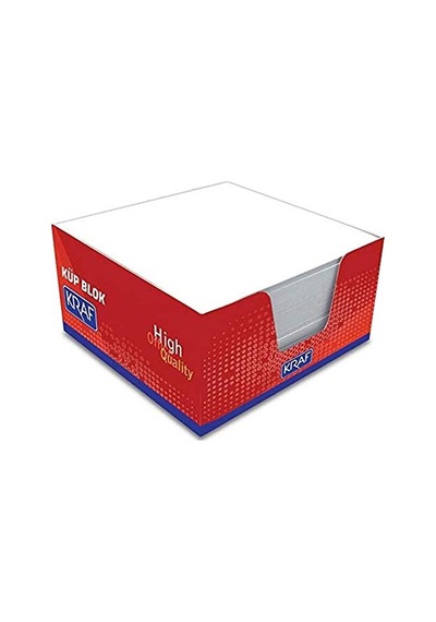 Küp Blok Ivory 9x9 Cm 116g Göz Yormayan