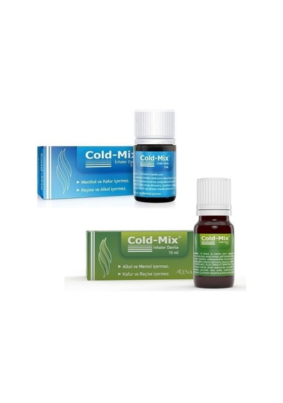 Cold-Mix İnhaler DaMLa 10 ML & 5 ML -  İkili Set