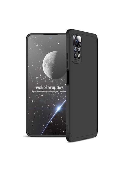 Xiaomi Redmi Note 11 Pro 5g Kılıf 360 Tam Koruma Ön Ve Arka Sert Mika Kapak Ays Gkk Kapak