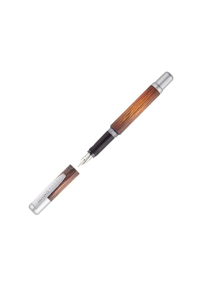 Steelpen Sky Serisi 454 Dk Wood Dolma Kalem Standart